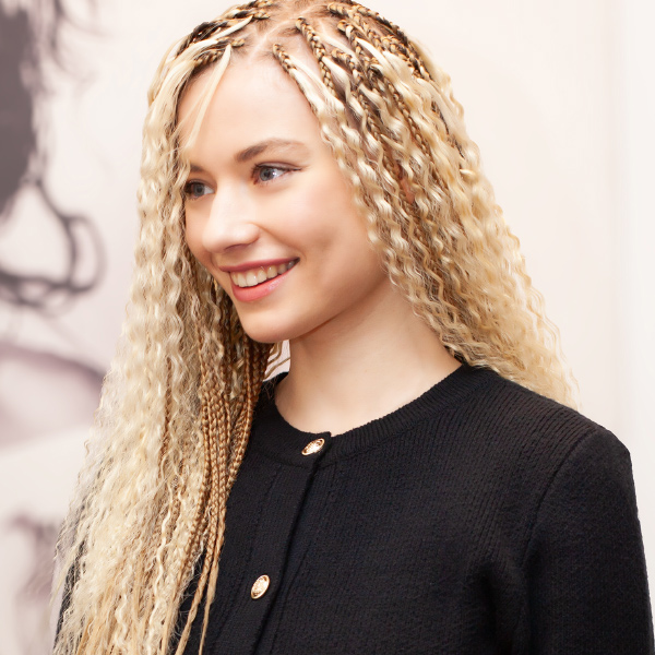 AFROline Signature Fonás – Istennő fonás boho göndör tincsekkel